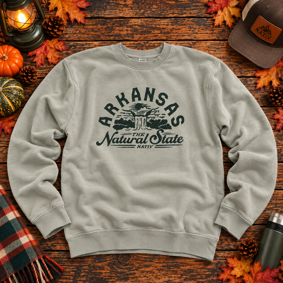 arkansas natural ~ dusty grey