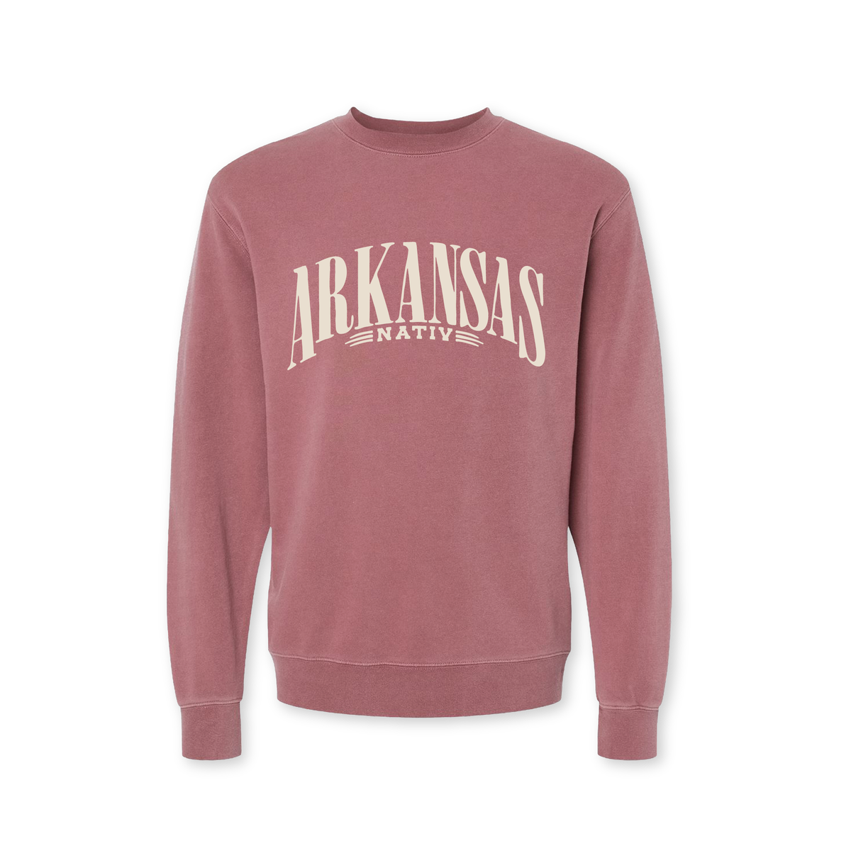 arkansas varsity ~ dusty red