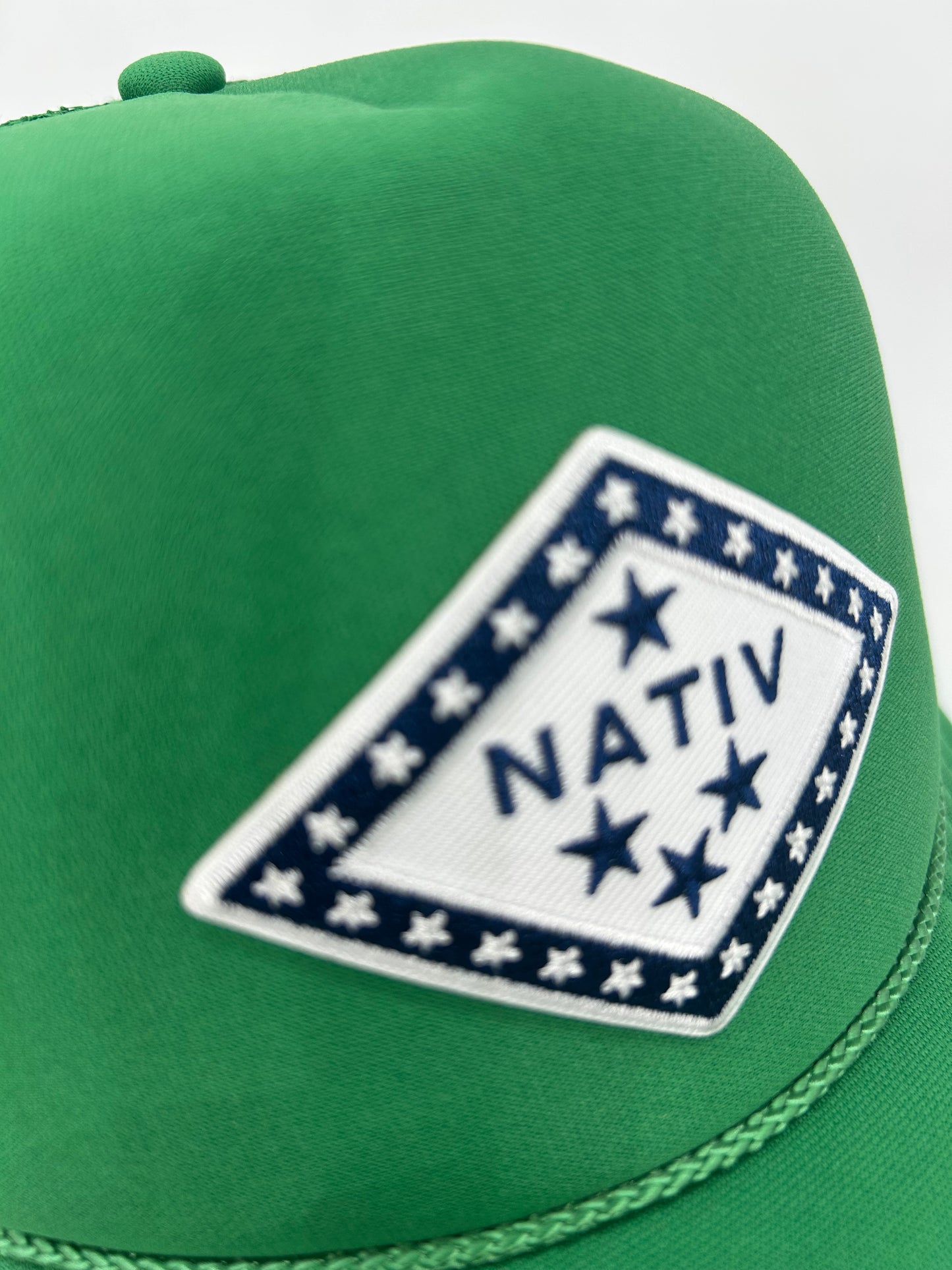 nativ flag foam front trucker ~ kelly