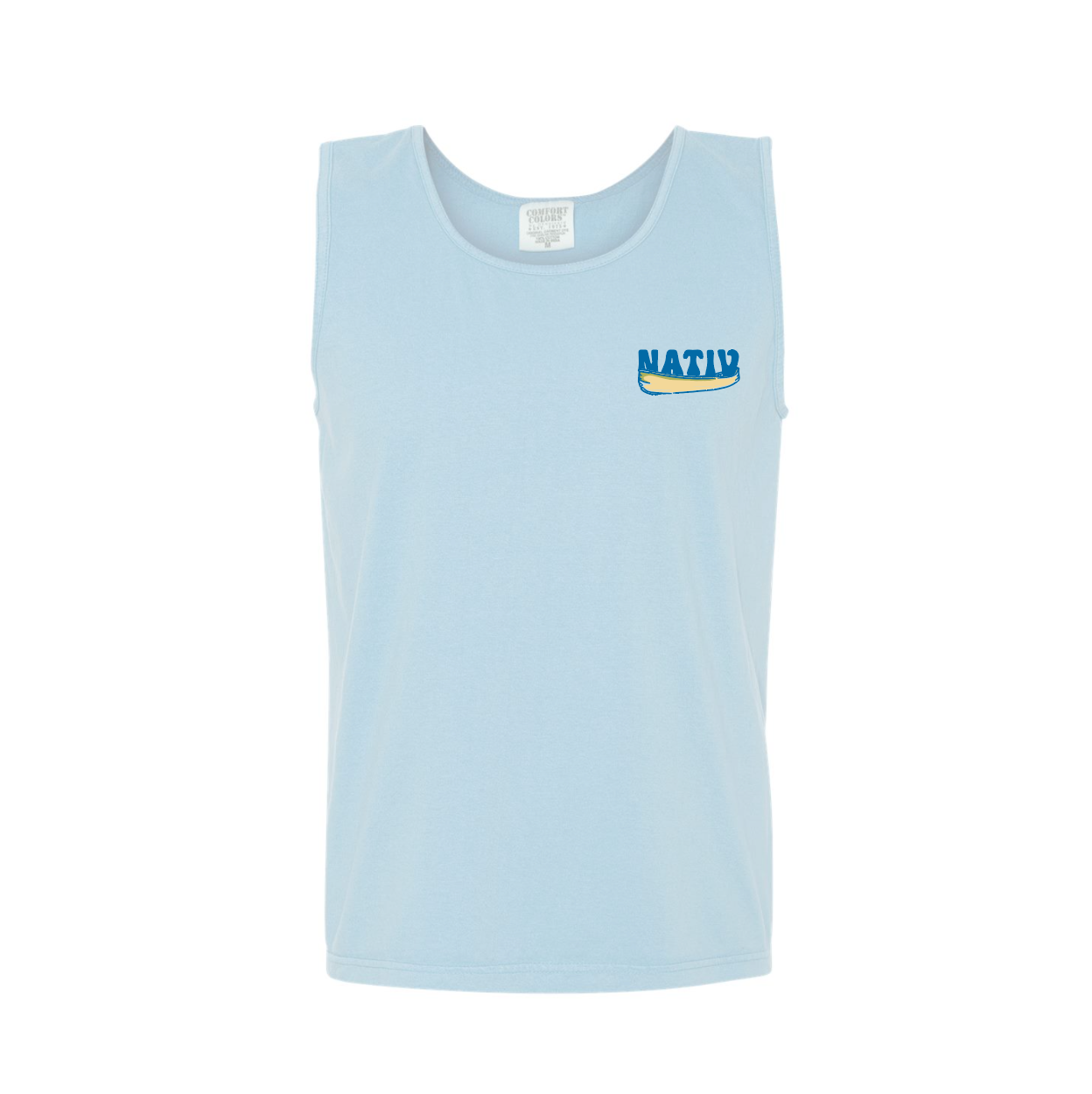 river runner tank ~ light blue