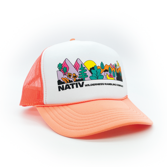 mtv foam trucker ~ coral
