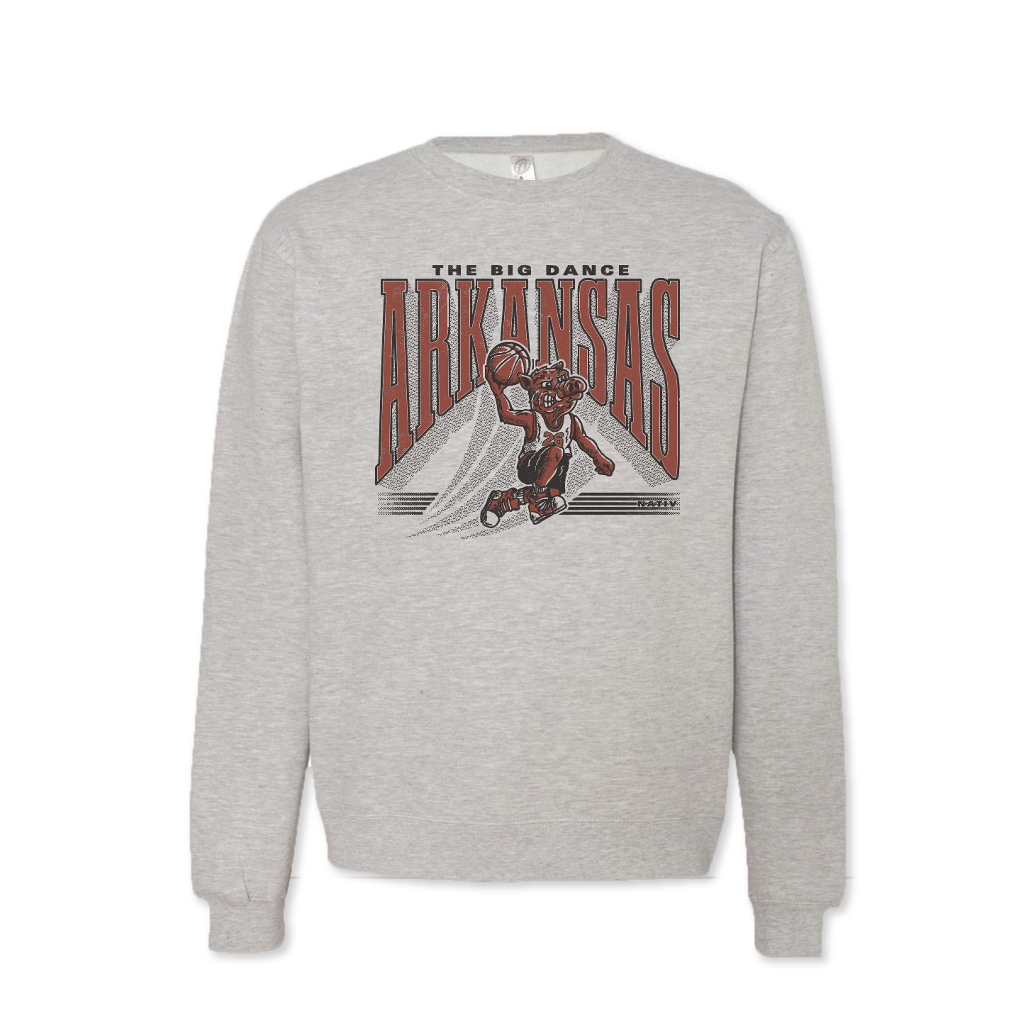 throwback hoopin' hog ~ sweatshirt