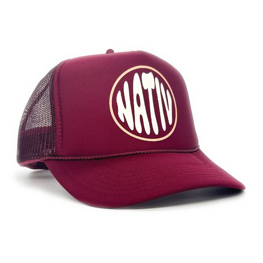 Wavy sun  ~ Burgundy