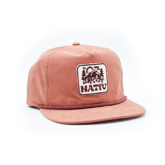 rio flora hat ~ rouge pink