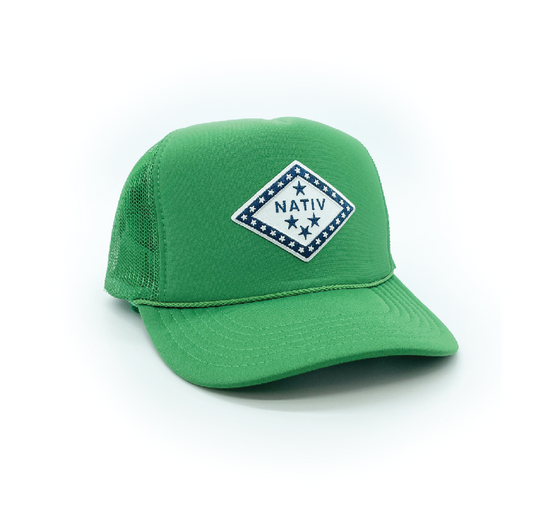 nativ flag trucker ~ kelly
