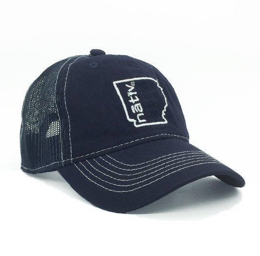 arkansas nativ navy/navy trucker