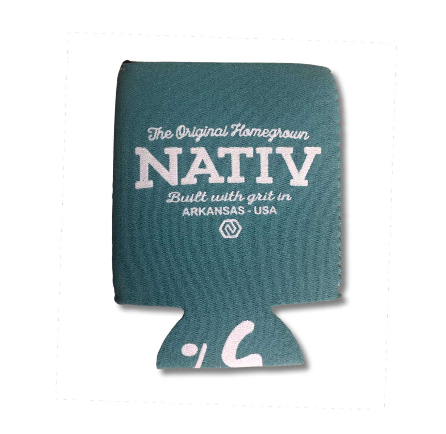 nativ koozie ~ teal