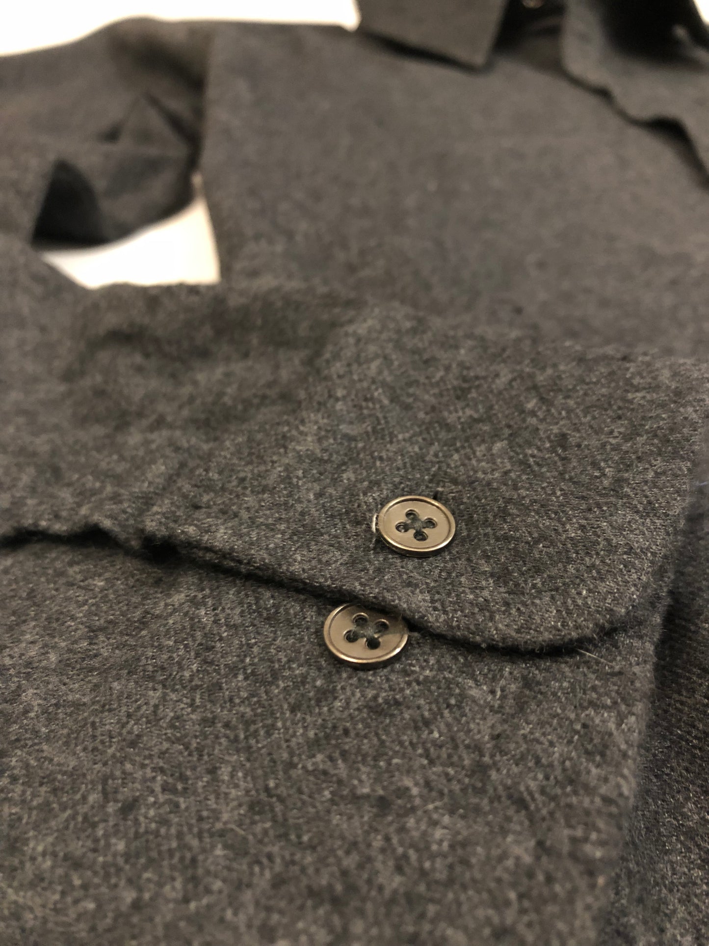 SEAGER WORKSHOP FLANNEL - GRANITE GREY