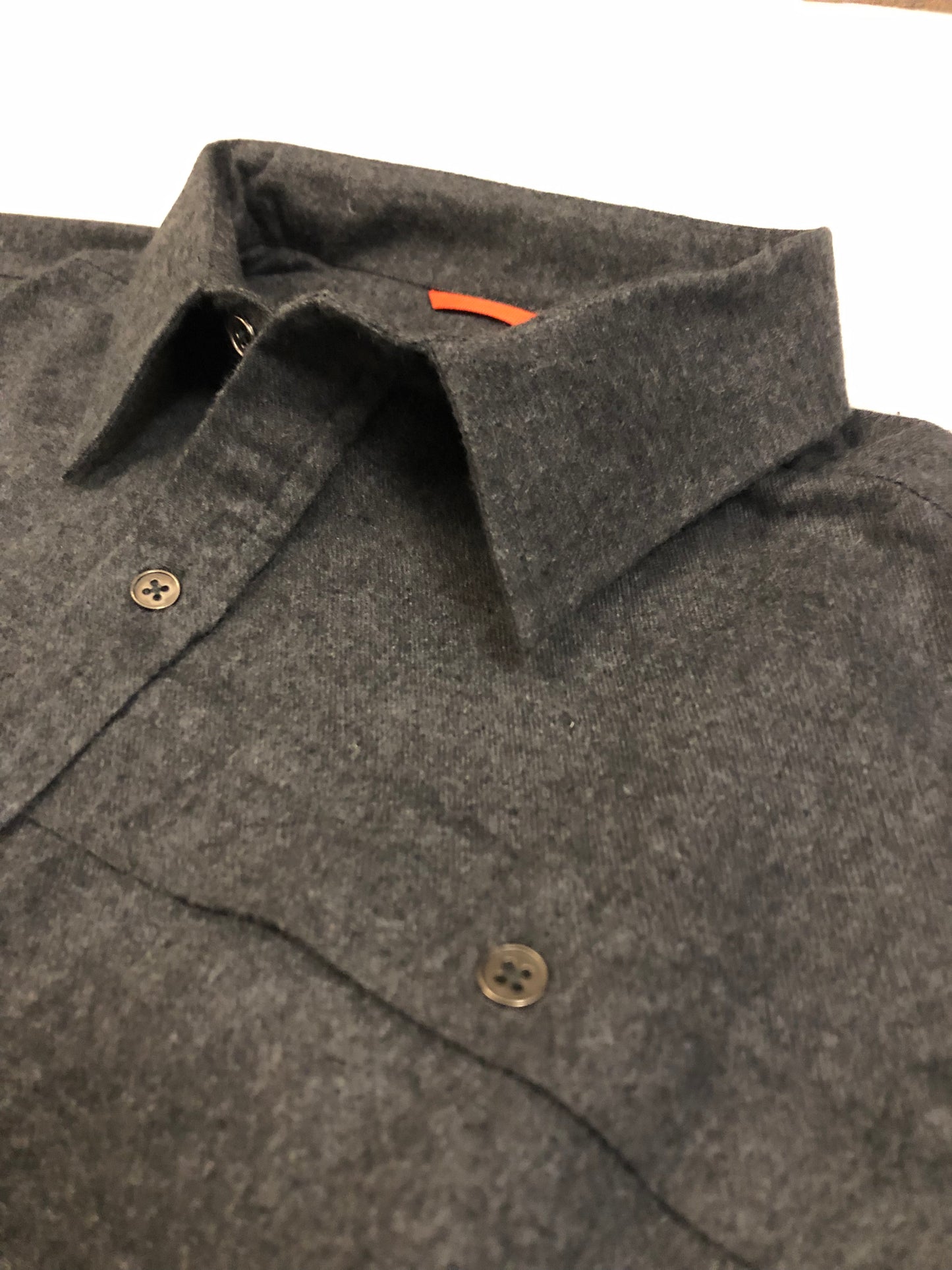 SEAGER WORKSHOP FLANNEL - GRANITE GREY