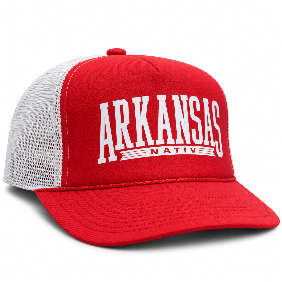 arkansas gameday foam front ~ red | white