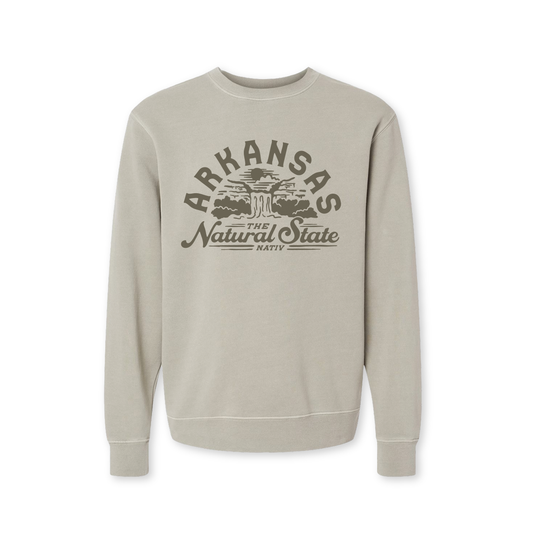 arkansas natural ~ dusty grey