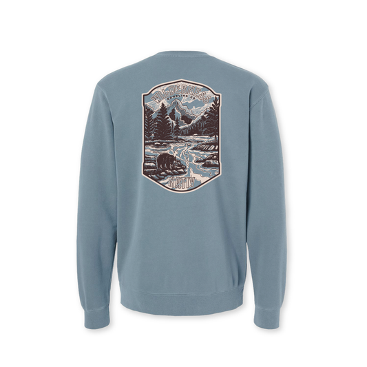 bear mountain ~ dusty blue