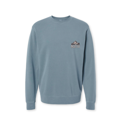 bear mountain ~ dusty blue