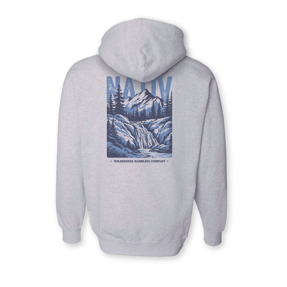 winter falls ~ athletic grey