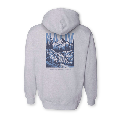 winter falls ~ athletic grey