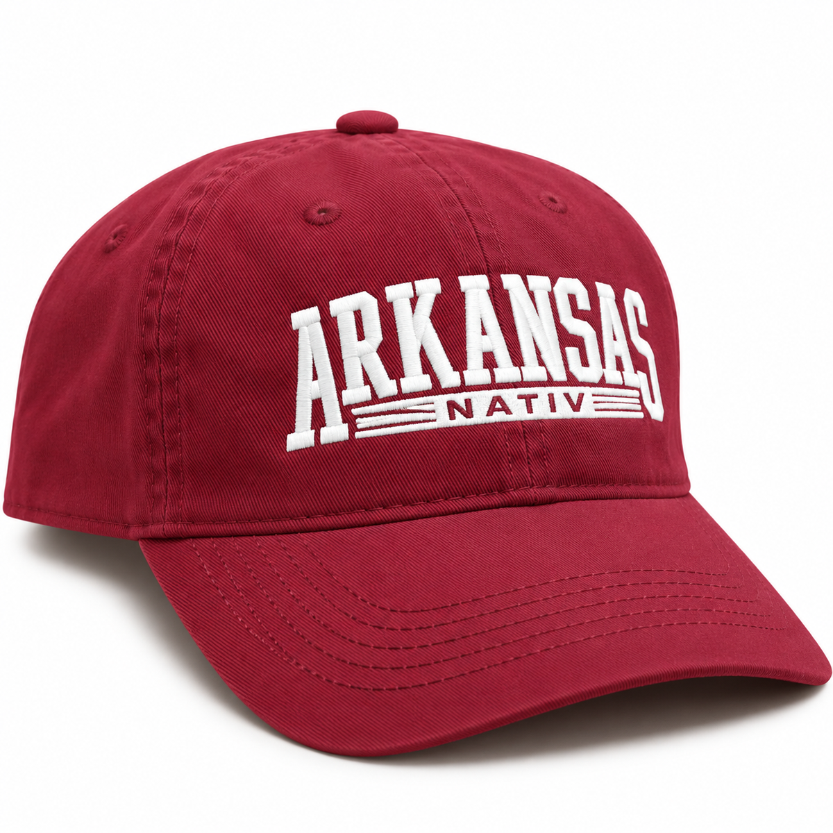 arkansas gameday dad hat ~ cardinal