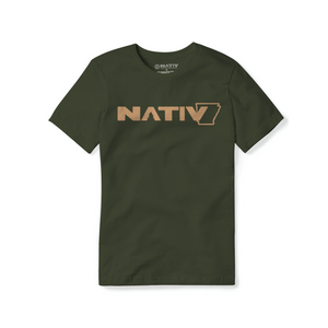 arkansas nativ short sleeve ~ moss