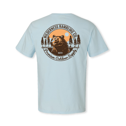 born to roam ~ chambray