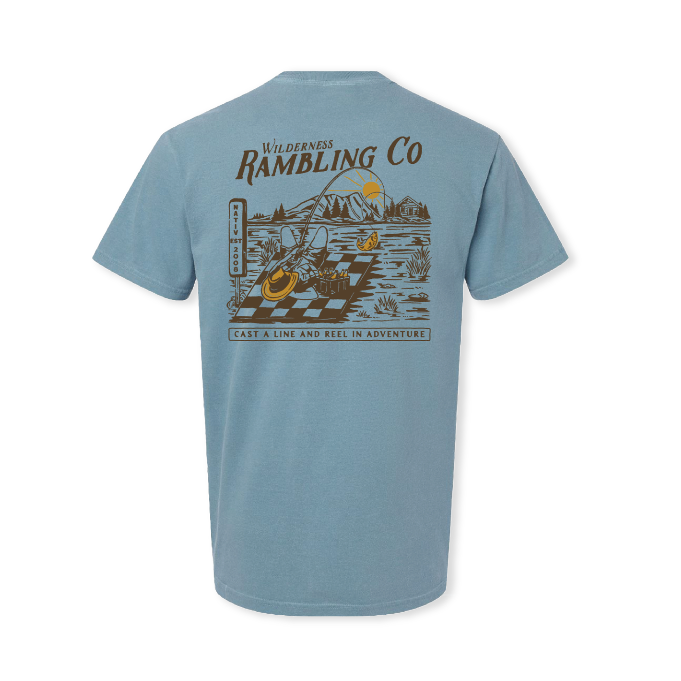 riverbank ~ ice blue