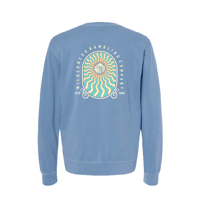 WAVY SUN  ~ LIGHT BLUE