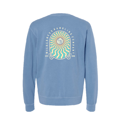 WAVY SUN  ~ LIGHT BLUE