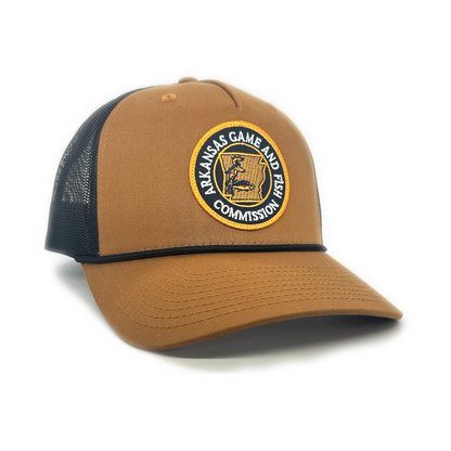 ARGF Hat ~ CARAMEL/BLACK