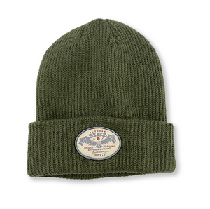 forest green beanie