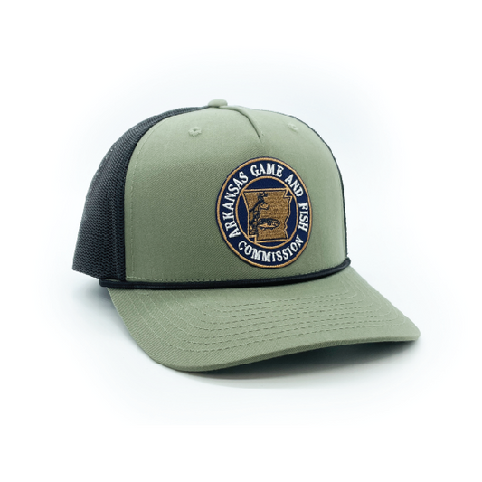 AGFC trucker ~ olive and black