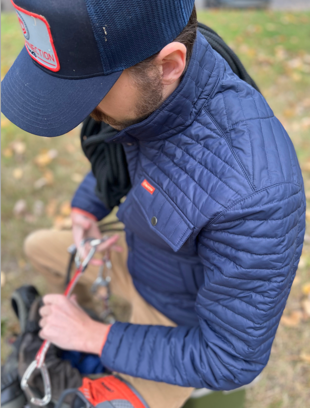 TRAILHEAD JACKET - BLUE SPUCE