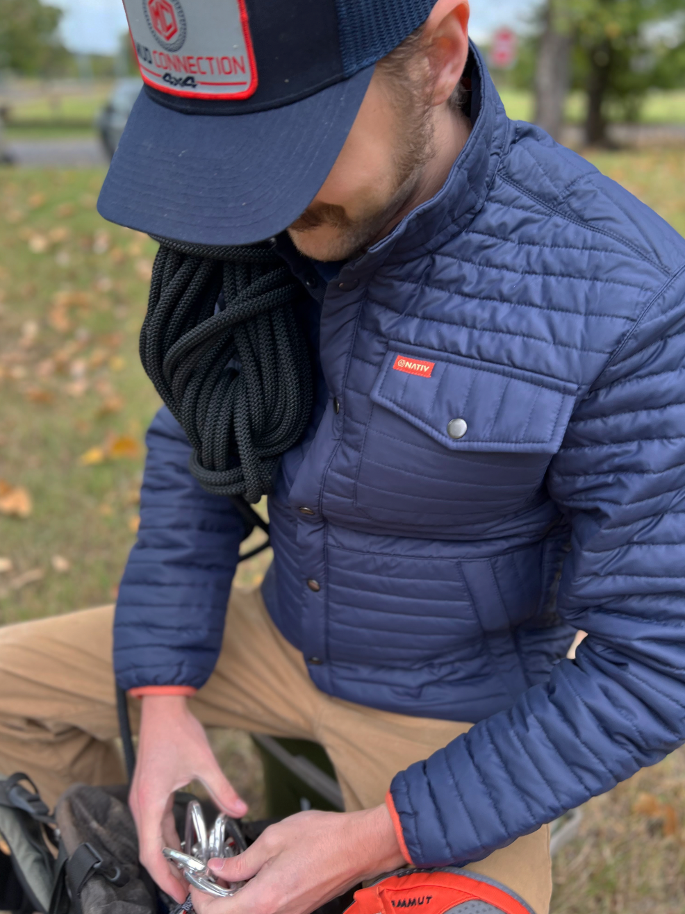 TRAILHEAD JACKET - BLUE SPUCE